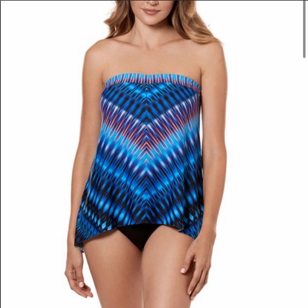 MiracleSuit Swimsuit Top NWT